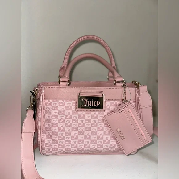 Juicy Couture Pink Diamond Miss Juicy Satchel - Picture 1 of 3